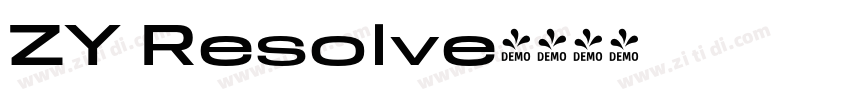 ZY Resolve字体转换